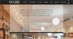 Desktop Screenshot of globe-vision.com